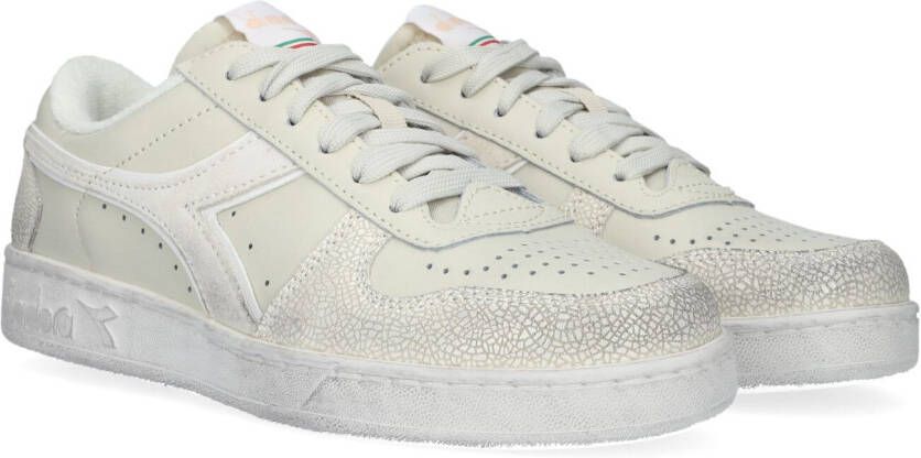 Diadora Witte Lage Sneakers Magic Basket Low Icona Woman