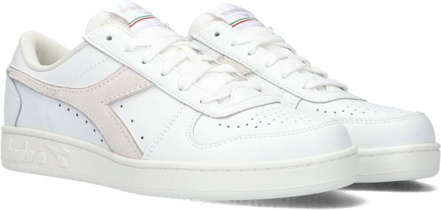 Diadora Witte Lage Sneakers Magic Basket Low Leather Woman