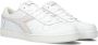 Diadora Magic Basket Low Leather Woman Lage sneakers Leren Sneaker Dames Wit - Thumbnail 1