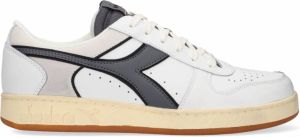 Diadora Magic Basket Low Icona Lage sneakers Leren Sneaker Heren Wit