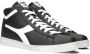 Diadora Game High Waxed Hoge sneakers Leren Sneaker Zwart - Thumbnail 1