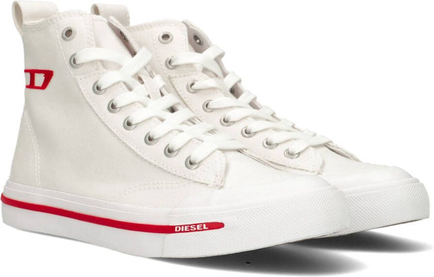 Diesel Witte Hoge Sneaker S-athos Mid Dames