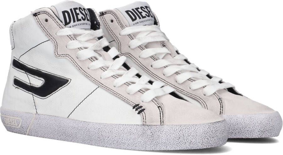 Diesel Witte Hoge Sneaker S-leroji Mid Dames