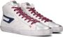 Diesel S-leroji Mid X Hoge sneakers Leren Sneaker Heren Wit - Thumbnail 1