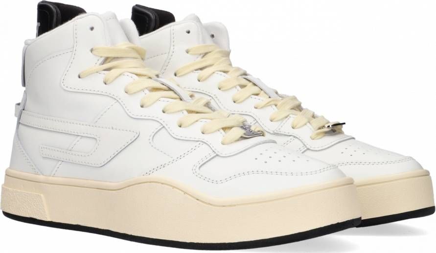 Diesel Witte Hoge Sneaker S ukiyo Mid