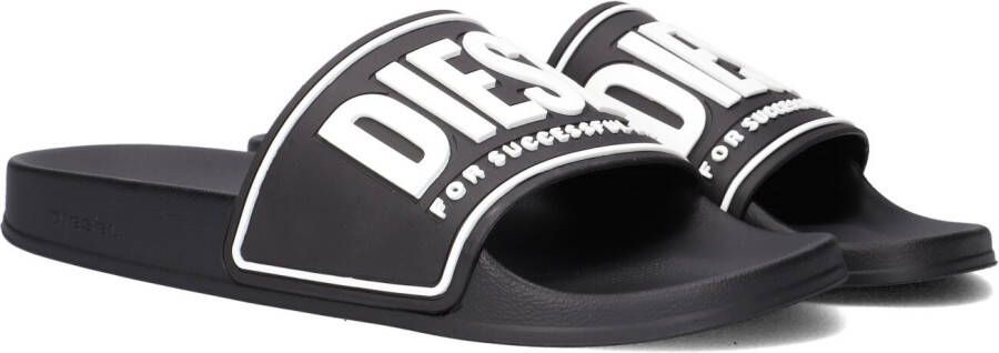 Diesel Zwarte Badslippers Sa-mayemi Cc