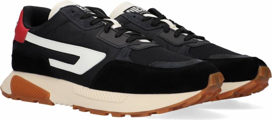 Diesel S-tyche Ll Lage sneakers Leren Sneaker Heren Zwart