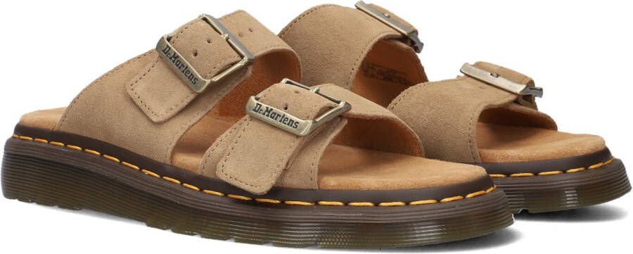 Dr. Martens Josef suède slippers Savannah Tan Bronx