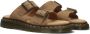 Dr. Martens Klassieke Sliders voor dagelijks gebruik Brown - Thumbnail 1