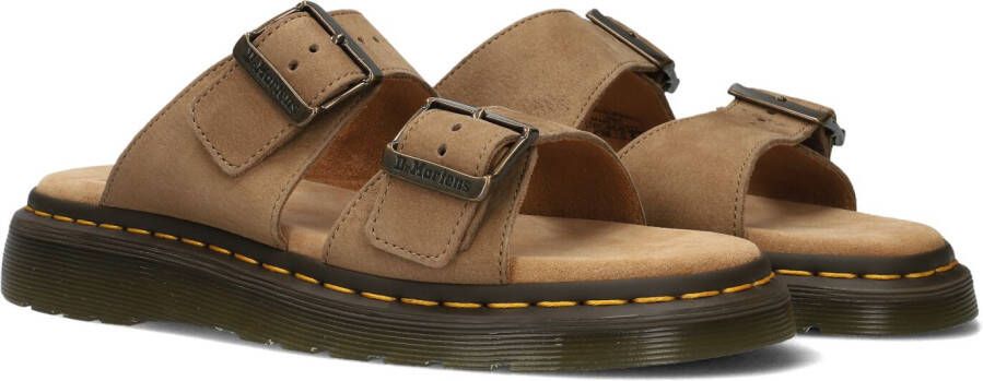 Dr. Martens Slippers Josef Savannah Tan Tumbled Nubuck