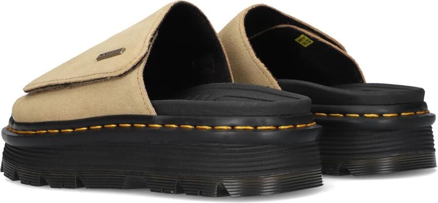 Dr. Martens Slippers ZebZag Slide Savannah Tan EH Suede - Foto 3