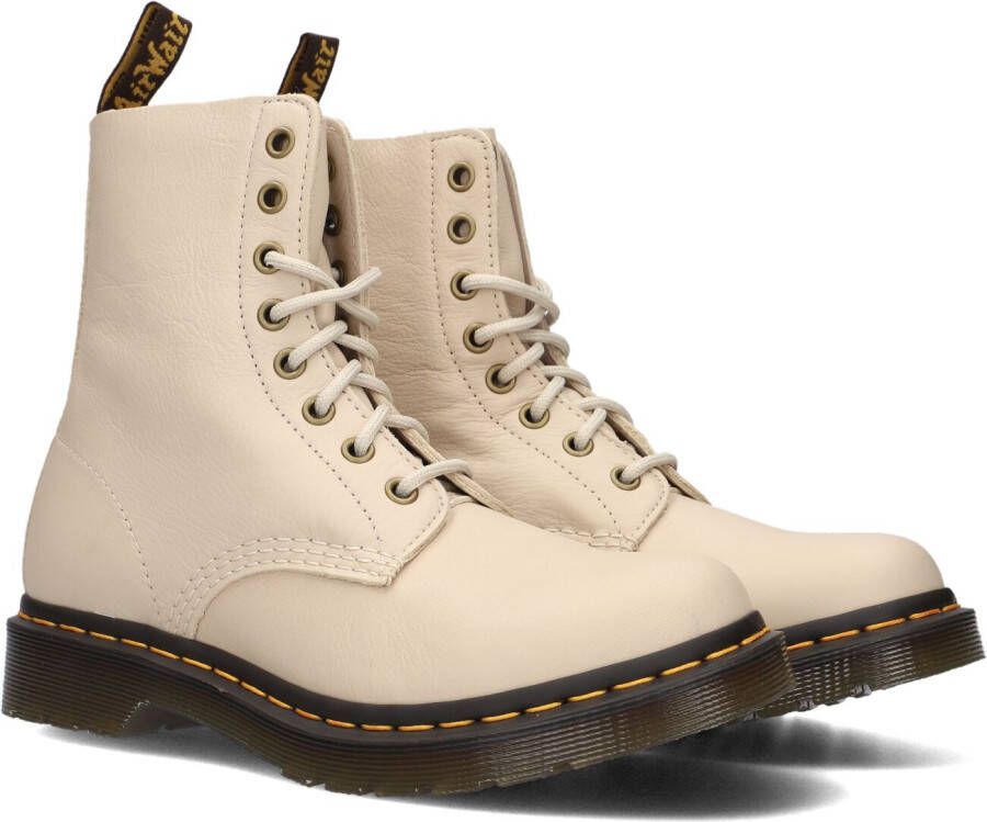 Dr. Martens 1460 PASCAL PARCH T BEIGE Volwassenen VeterlaarzenHalf-hoge schoenen Wit beige