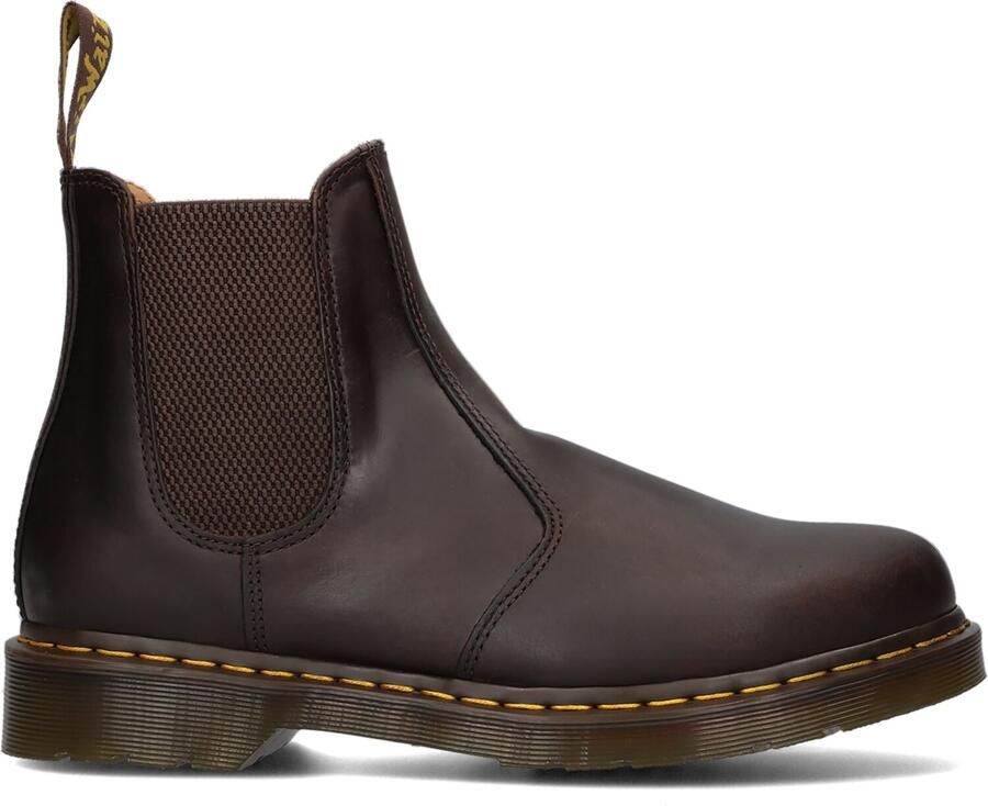 Dr. Martens Authentieke leren laarzen met een kenmerkende stijl en comfort Brown - Foto 3