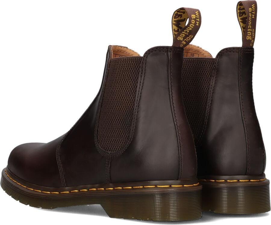 Dr. Martens Authentieke leren laarzen met een kenmerkende stijl en comfort Brown Heren