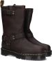 Dr. Martens Anistone Hi leren bikerboots bruin - Thumbnail 1