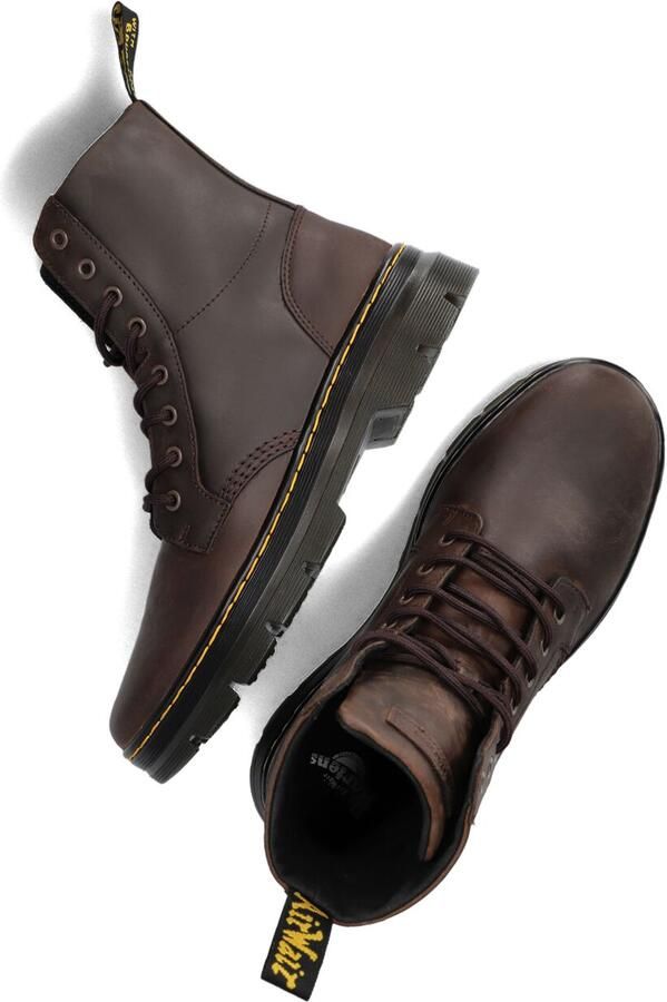 Dr. Martens COMBS~LEATHER~DARK~BROWN~~~~~~ Vrije tijd half-hoogHeren veterschoenHeren sneakers Bruin - Foto 2