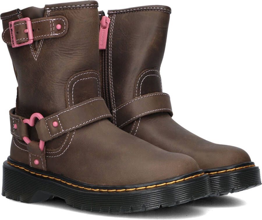DR MARTENS Bruine Boots Genaya J