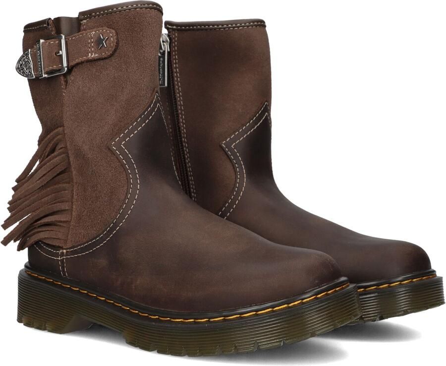 DR MARTENS Bruine Boots Genaya Rodeo J