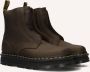 DR MARTENS Bruine Boots Zebzag Lace Less Laceless Boot - Thumbnail 1