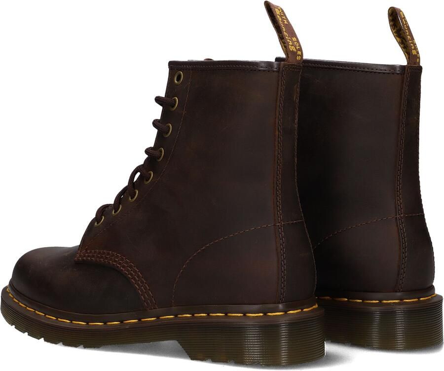 Dr Martens Dr. Martens 1460 J Gaucho Wildhorse Lamper leren veterboots donkerbruin - Foto 3