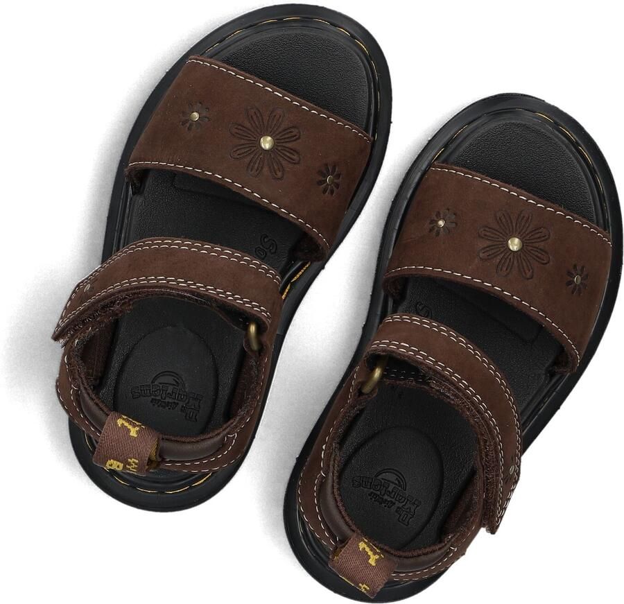 DR MARTENS Bruine Sandalen Marlowe Flower T j - Foto 2