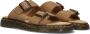 Dr. Martens Slippers Josef Savannah Tan Tumbled Nubuck - Thumbnail 1