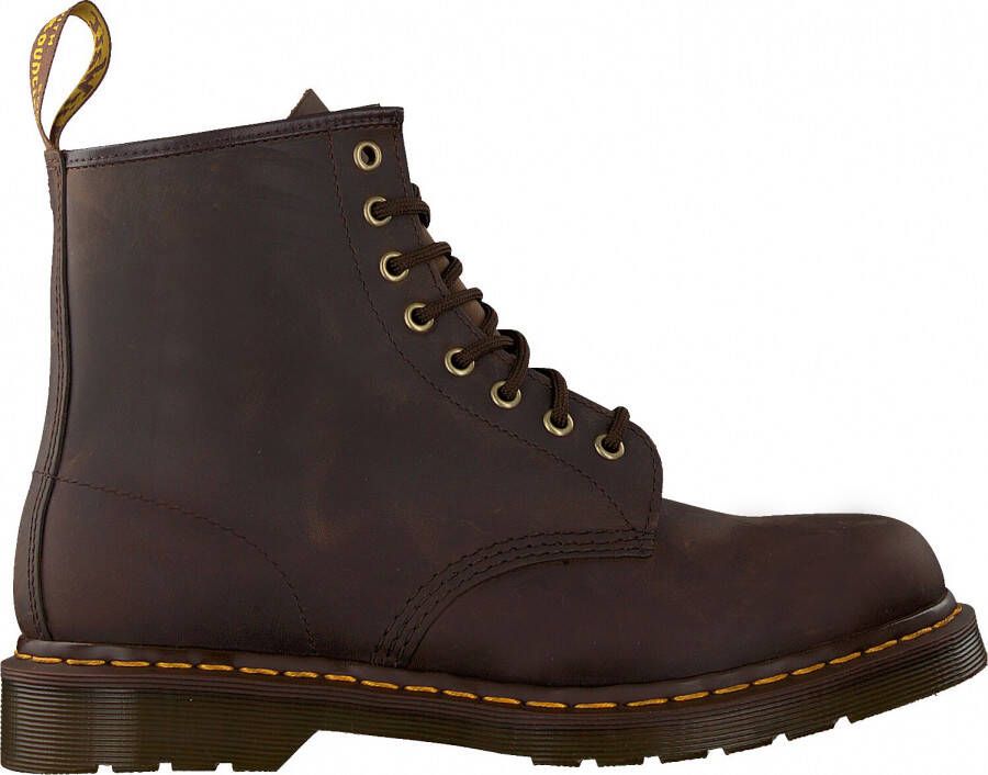 Dr Martens Dr. Martens 1460 J Gaucho Wildhorse Lamper leren veterboots donkerbruin - Foto 2
