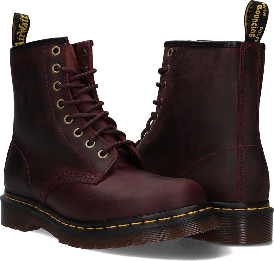 Dr. Martens Laarzen 1460 Cherry Red Crazy Horse - Foto 2