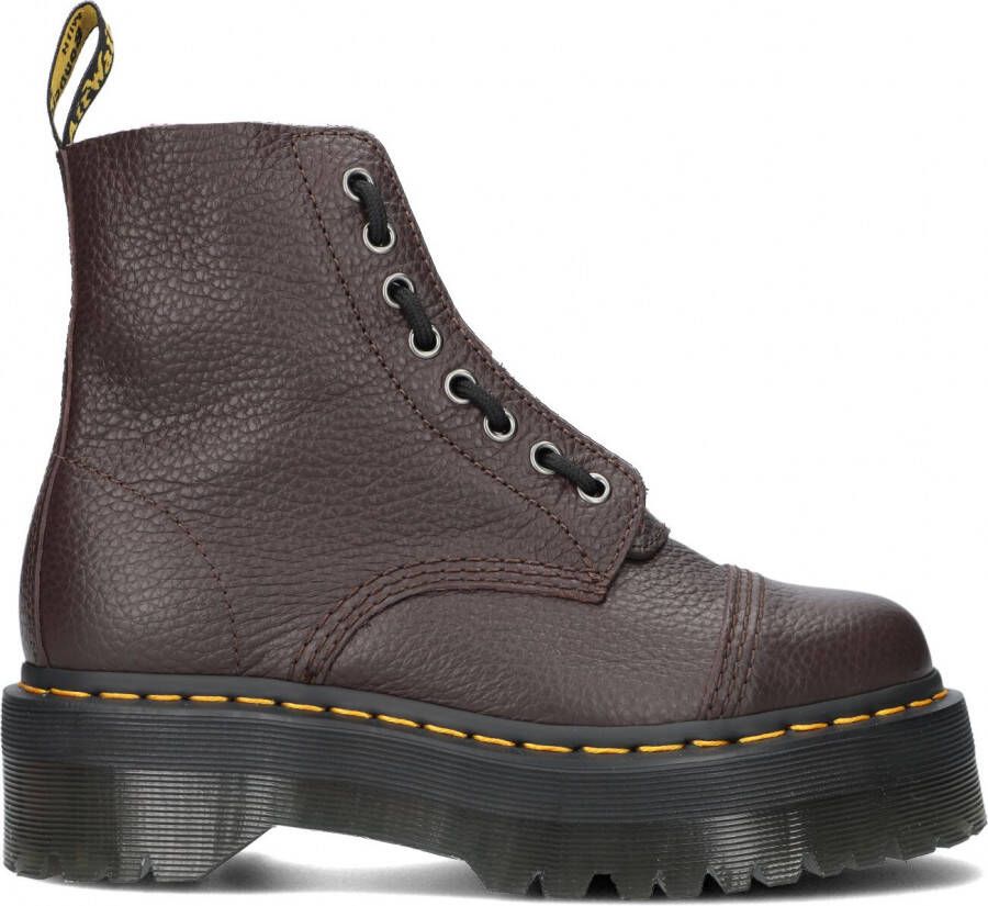 Dr. Martens Paarse Sinclair Platformlaarzen Purple Dames