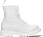 Dr Martens Dr. Martens 1460 PASCAL MONO OPTICAL WHITE Volwassenen VeterlaarzenHalf hoge schoenenPopulaire damesschoenen Kleur Wit beige - Thumbnail 1