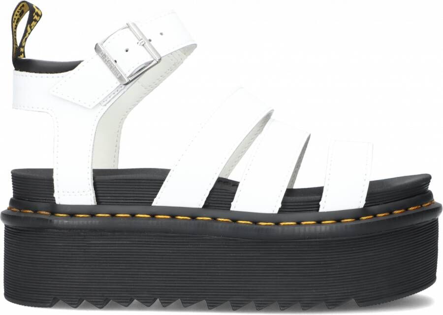 Dr Martens Blaire Softy T Multi Strap Platform Sandals Dr. Martens Wit Dames