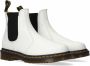 Dr. martens 2976 Yellow Stitch Smooth White - Thumbnail 1