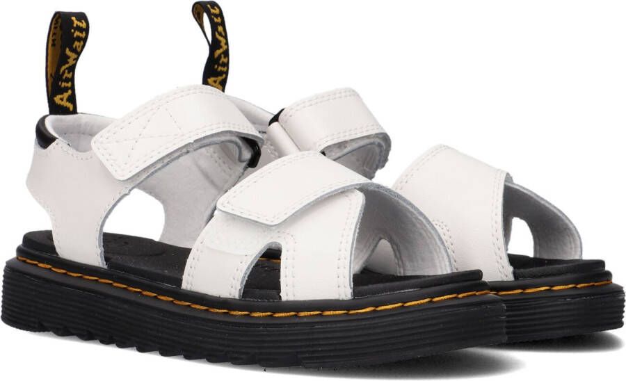 Dr. Martens VOSS II leren sandalen wit Meisjes Leer Effen 36