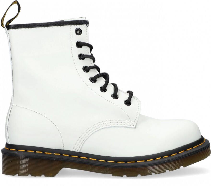 Dr Martens Jadon Smooth Leather Platform Boots Dr. Martens Wit