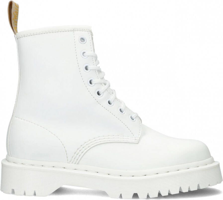 Dr. Martens Dr Martens Vegan 1460 Bex Mono Veterboots Laarzen Met Veters Dames Wit - Foto 2