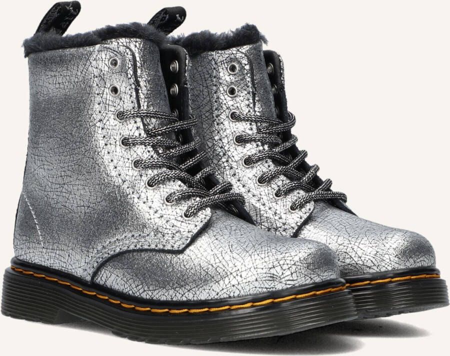 Dr. Martens Laarzen Serena J Silver Distressed Foil