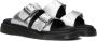 Dr. Martens Josef leren slippers Silver metallic tumble - Thumbnail 1