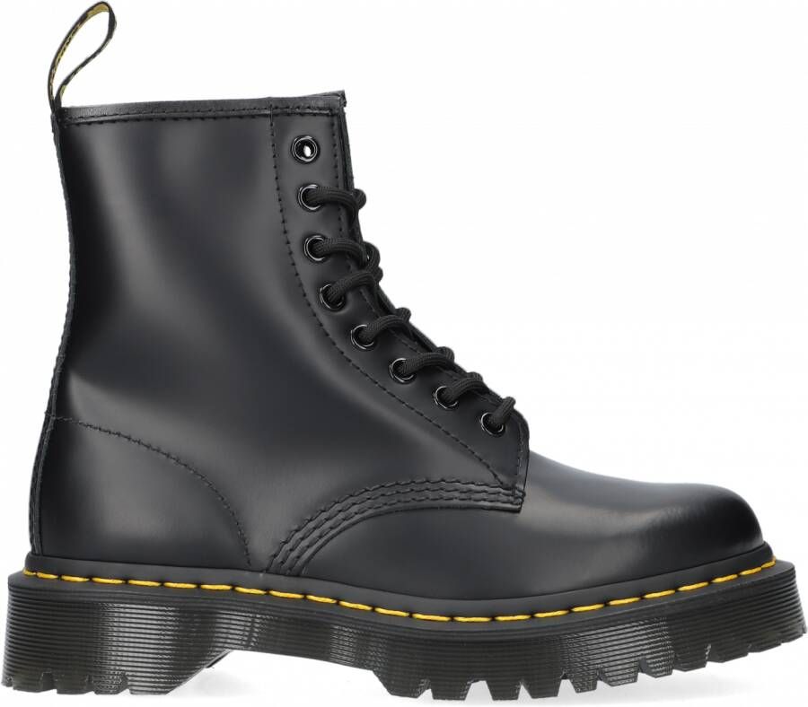 Dr Martens Dr. Martens 1460 PASCAL BLACK VIRGINIA Volwassenen VeterlaarzenHalf hoge schoenen Kleur Zwart Schoenen.nl