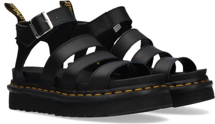 DR MARTENS Zwarte Sandalen Blaire Brando