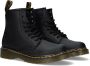 Dr. Martens Delaney Bottines met rits en veter Zwart;Zwarte Black softy - Thumbnail 1