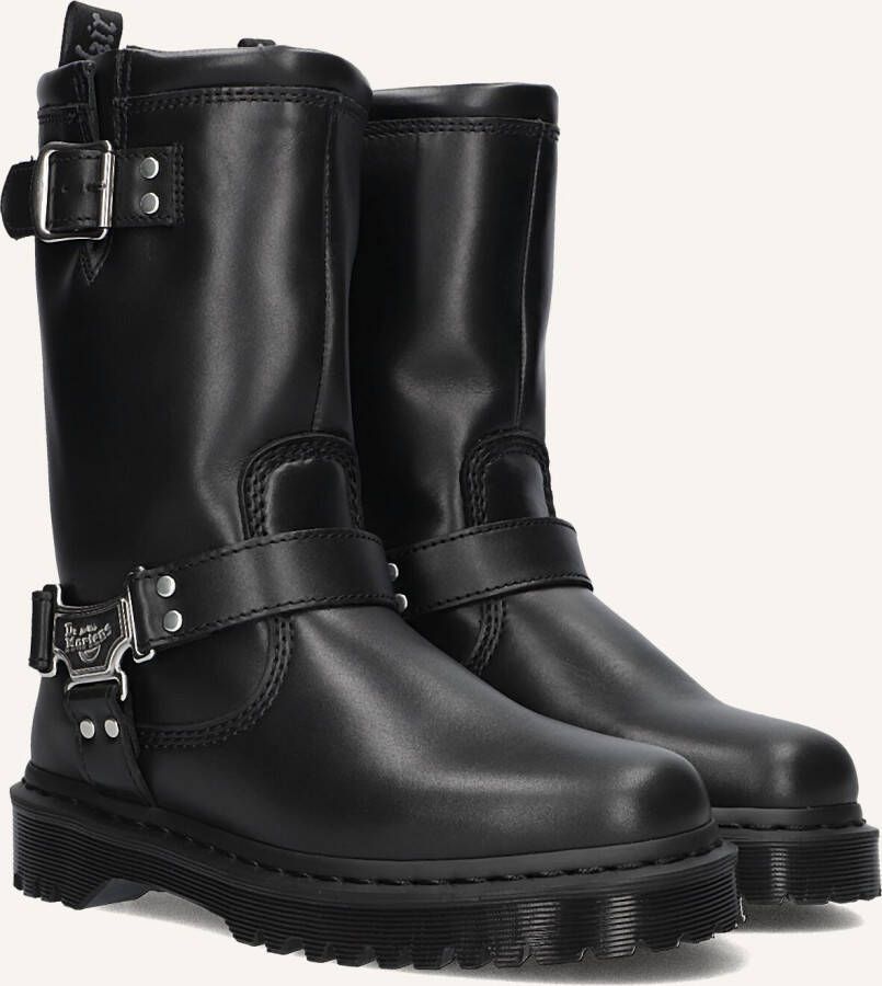 Dr. Martens Platte Zwarte Schoenen Anistone Hi