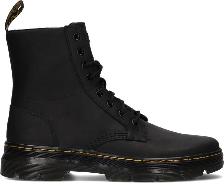 Dr. Martens Zwarte Leren Combs Laarzen Black Dames - Foto 3