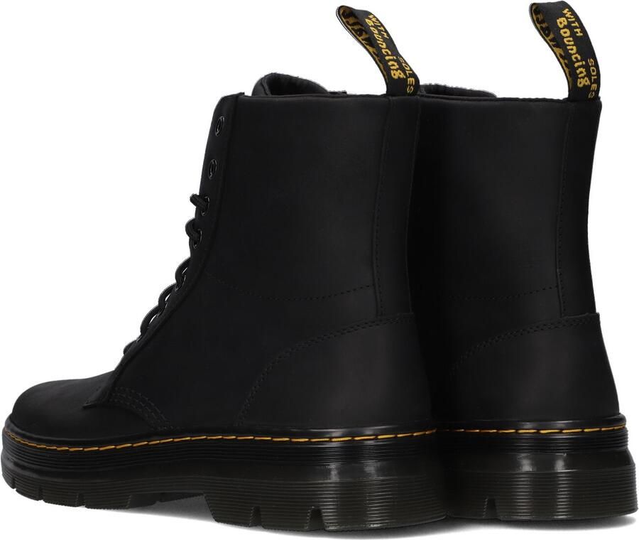 Dr. Martens Zwarte Leren Combs Laarzen Black Dames - Foto 2