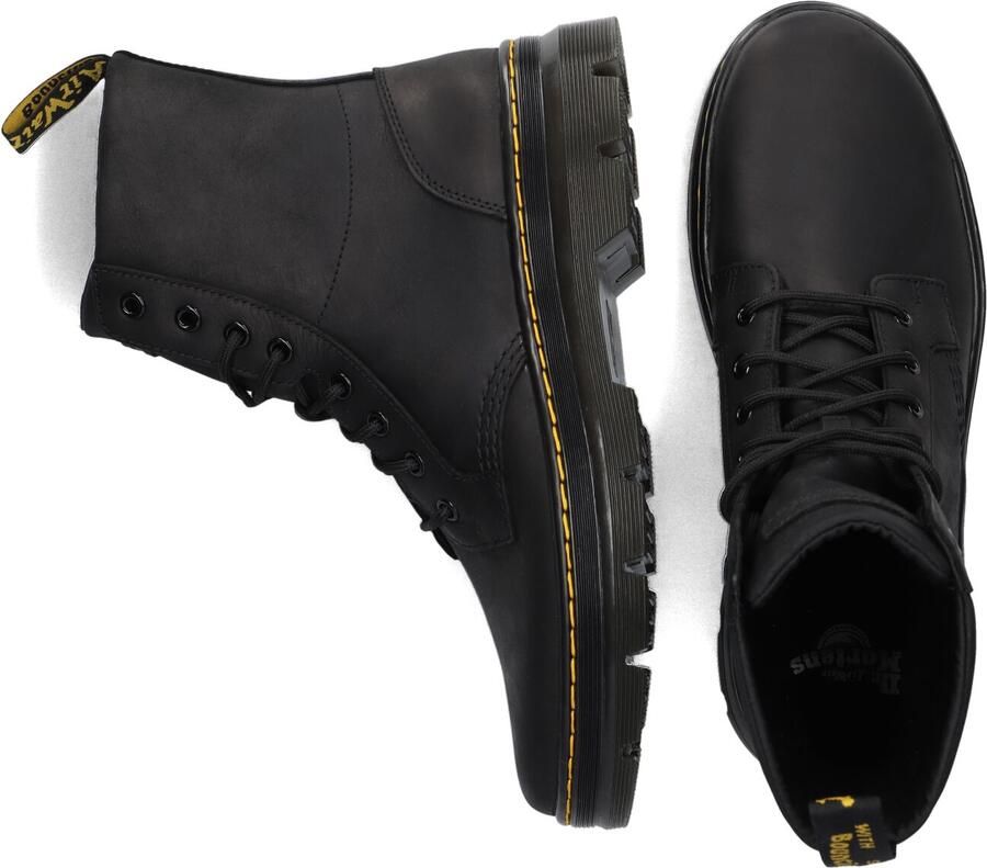 Dr. Martens Zwarte Leren Combs Laarzen Black Dames