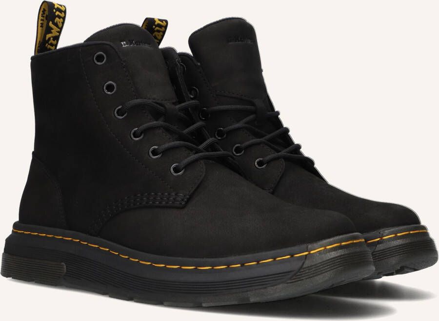Dr. Martens Zwarte leren Chukka laarzen voor heren