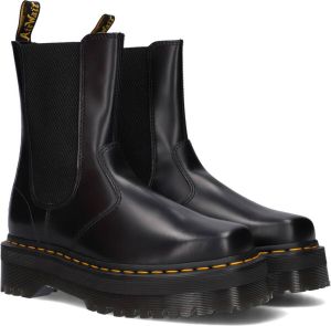 Dr Martens Zwarte Chelsea Boots 2976 Hi Quad Squared