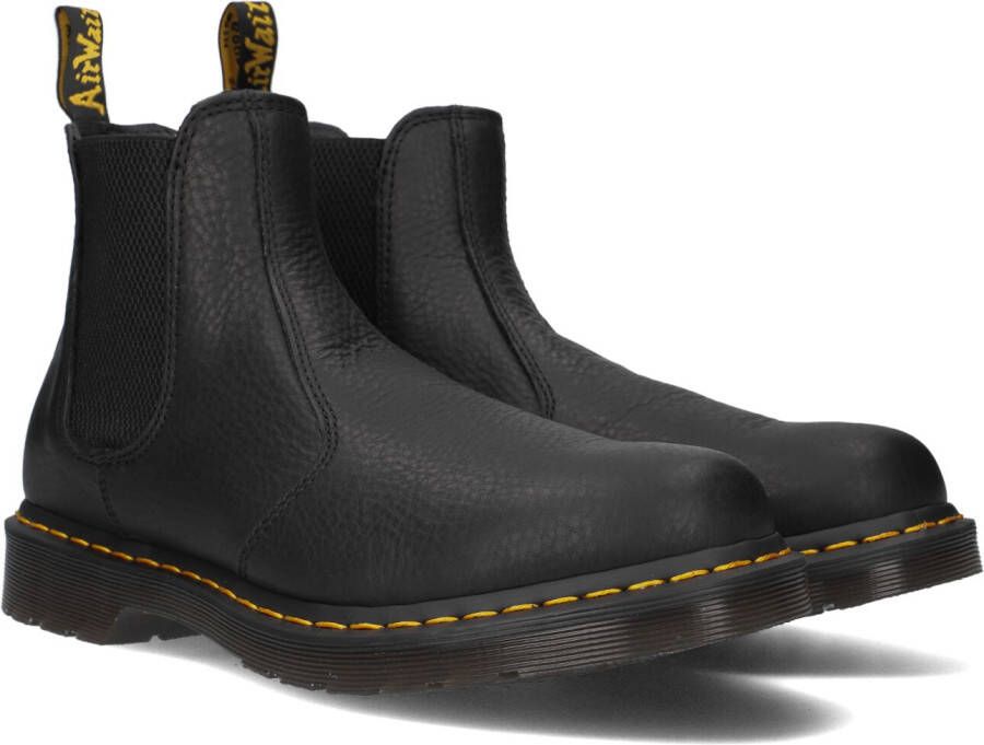 Dr. Martens Zwarte Leren Laarzen Herencollectie Black Heren