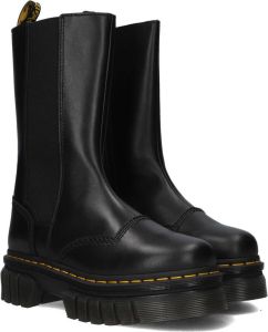 Dr. Martens Audrick Chelsea Laarzen Gladde Afwerking Zwart Dames