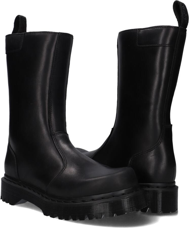 Dr. Martens Leren enkellaarsjes met ritssluiting - Foto 3