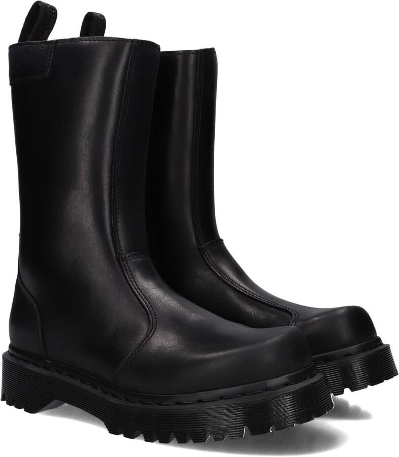 Dr. Martens Leren enkellaarsjes met ritssluiting